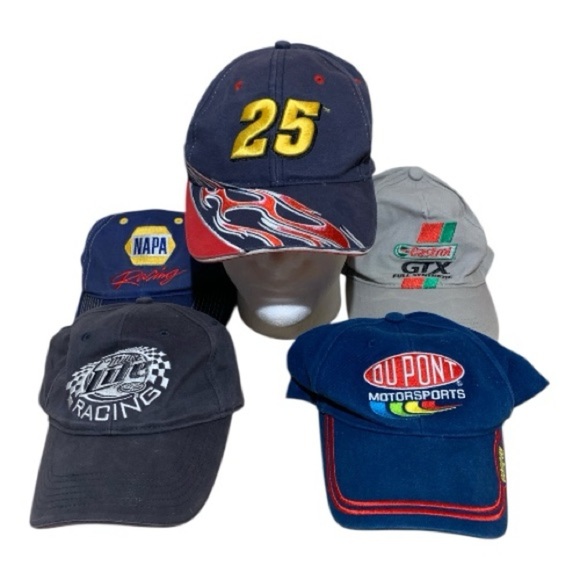 (019) Nascar Bundle of (5) Hats - Picture 1 of 2